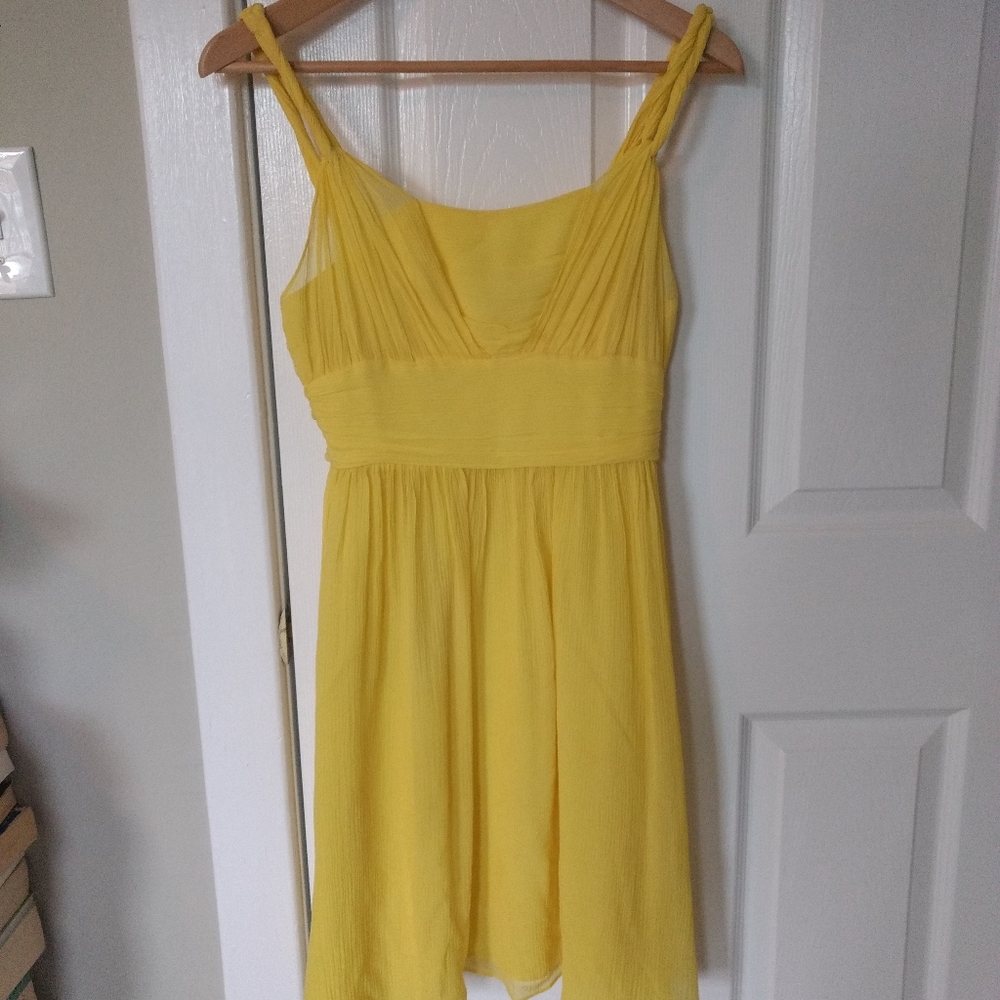Banana Republic Yellow Dress